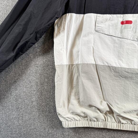 FILA Urban Outfitters Anorak Jacket Mens Large Pullover Windbreaker Classic - Picture 12 of 16